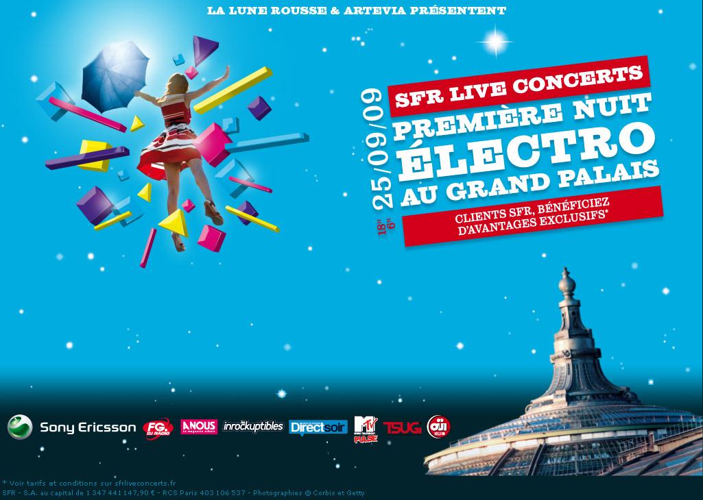 SFR crée son festival avec le SFR Live Concerts