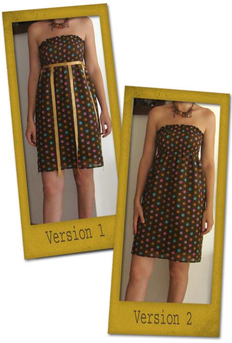 Couture : Robe à smocks