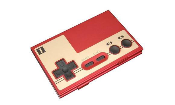NES-controller-business-card-case