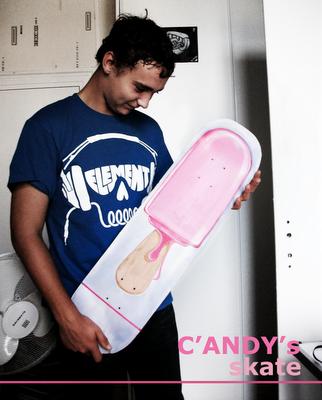 C'andy's skate custom'....