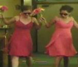 vidéo mariage entrée église danse