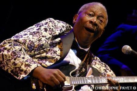 Le roi du blues B.B. King nous a enflammés