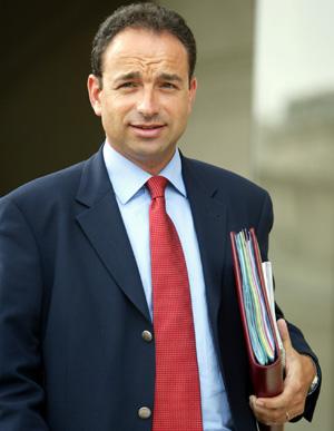 Jean-François Copé à l'Elysée, en 2002 (Charles Platiau/Reuters)