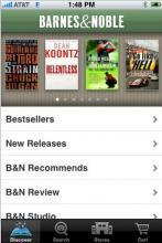 Barnes & Noble au top des applications gratuites ebooks sur iPhone