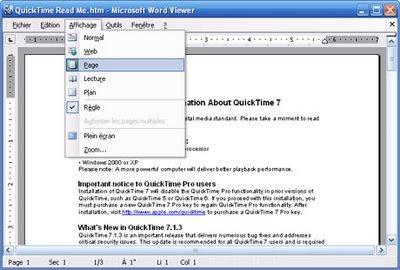 Télécharger Word Viewer V 1.0