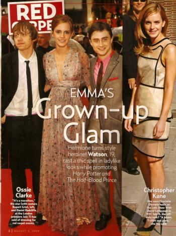Presse: Emma Watson, Rupert Grint, Tom Felton et dANIEL Radcliffe