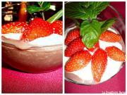 Riz choco fraises au fontainebleau