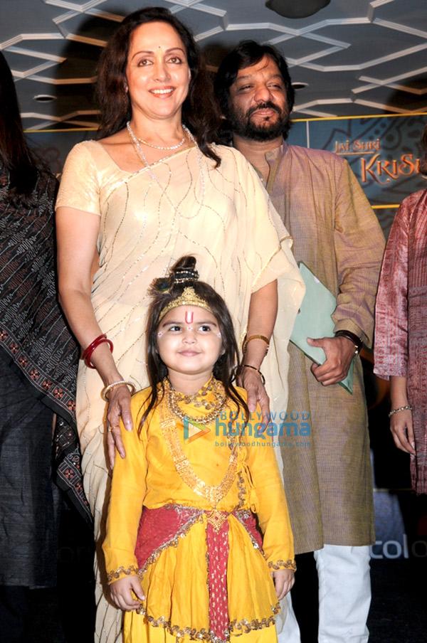 Hema Malini au lancement de Jai Shri Krishna Natkhat Kanhaiya Ke Geet