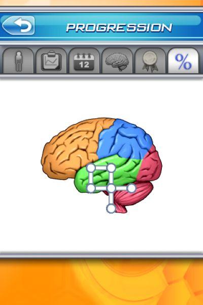 Test de Stimlation cérébrale avec le Dr Kawashima sur iPhone