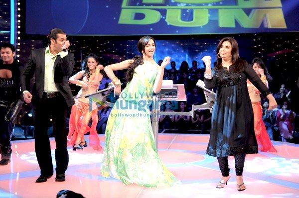 Deepika Padukone et Farrah Khan à 10 Ka Dum 2