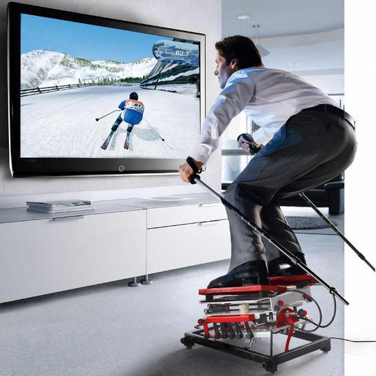 Skier réellement devant sa console, c'est possible !