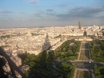 Vue de la Tour Eiffel
