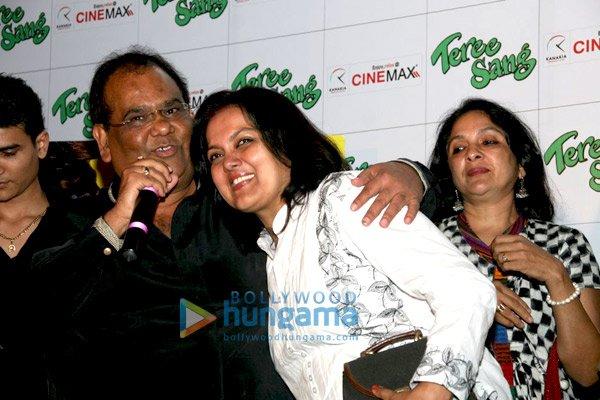 Sridevi et Boney Kapoor au lancement de la musique de Teree Sang.