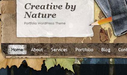 Creative by name : le nouveau thème wordpress gratuit