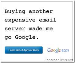 Publicité Google - Google Apps