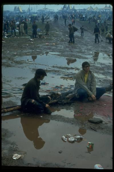 Août 1969: Woodstock.