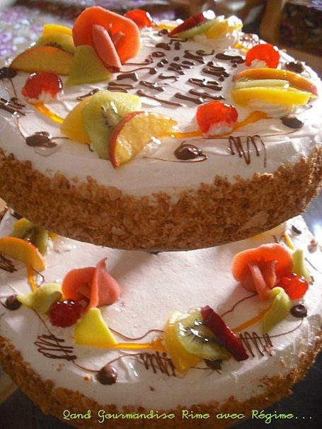 Un Super Gâteau d'anniversaire pour ma Souricette!