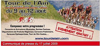 Tour de l'Ain 2009 - Les coureurs engagés
