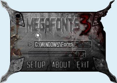MegaFonts Reloaded v 3.6