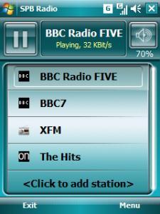 SPB Radio pour Windows Mobile spbradio02
