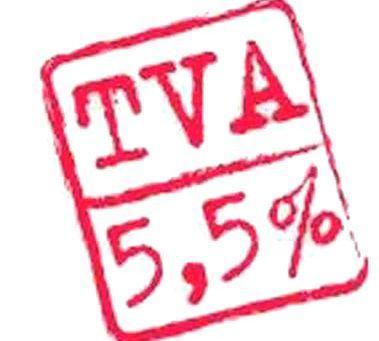 Baisse de la TVA à 5.5%
