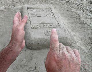 Sand-iphone