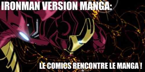 Quand iron man rencontre l'univers du comics