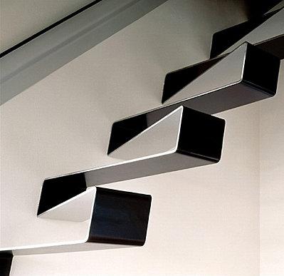 Staircase l'escalier qui se plie au Design moderne