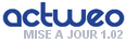 Actweo : Mise à jour 1.02