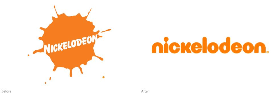 Nickelodeon change de logo