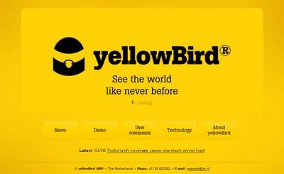 Yellow Bird video 360°
