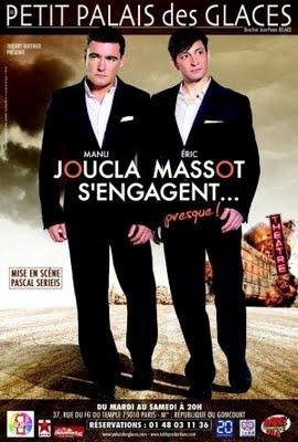 Manu Joucla et Eric Massot s'engagent... presque ! au Petit Palais des Glaces