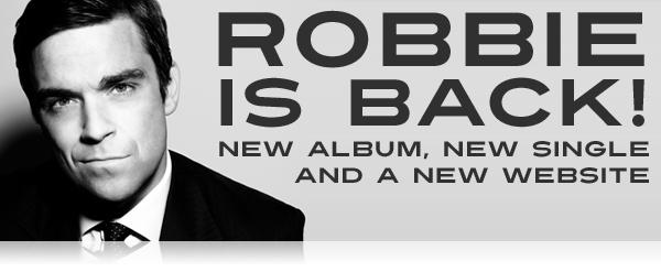 Robbie Williams est de retour