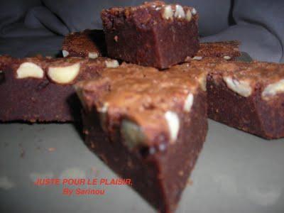 BROWNIE AUX 3 NOIX