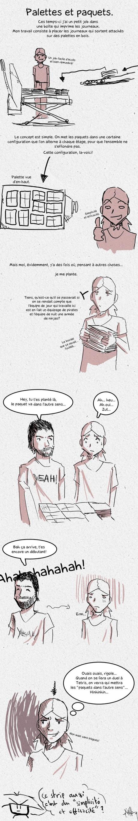Palettes et Paquets