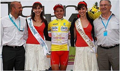 Tour de l'Ain - Mickaël Buffaz maillot jaune dans l'Ain