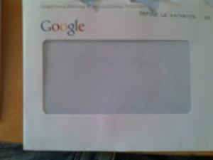 Enveloppe Google