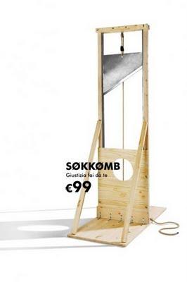 Sokkomb - The IKEA Guillotine