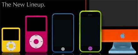 Vous êtes plutôt iPod touch coloré ou iPhone en or ?
