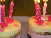 Entremets mousse framboise citron myrtilles