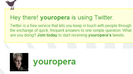 Le Royal Opera House expérimente l'opera sur Twitter