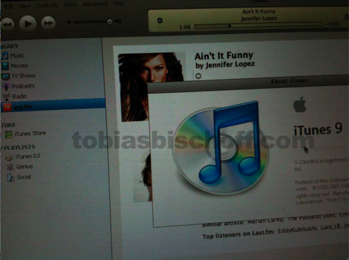 Rumeurs : détails d’iTunes 9 et des iPods !