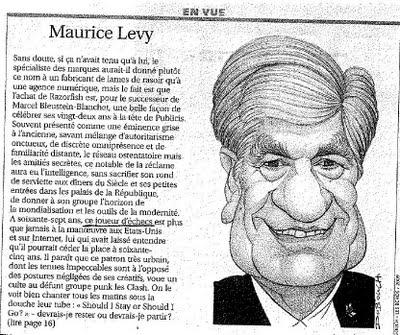 Maurice Lévy - Extrait d'un article des Echos du mardi 11 août 2009