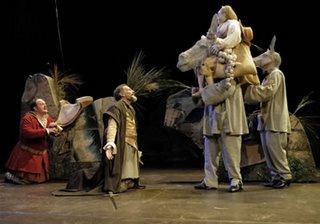 De Dom Quichotte à la Comédie française, courte note