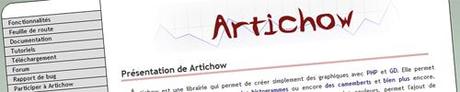 Librairie ajax : Artichow (statistique)