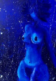 Le nu bleu devient abstrait