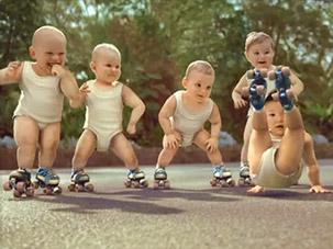 Interview : Les bébés de la publicité d'Evian