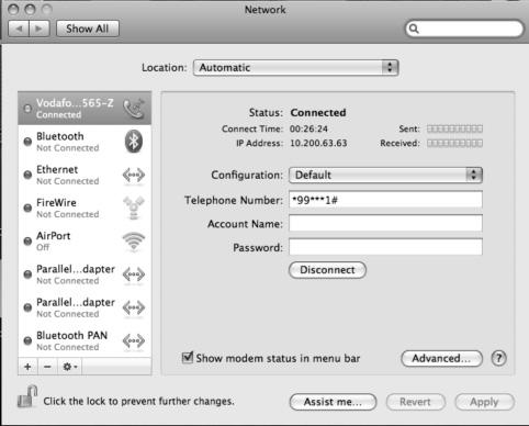 mac connection manager