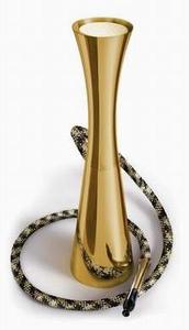 Narghile luxe plaqué or...