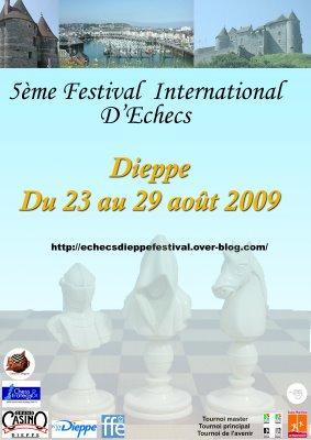 L'affiche officielle du tournoi de Dieppe